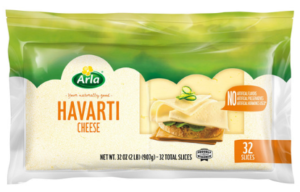 ARLA HAVARTI CHEESE SLICES 2lbs