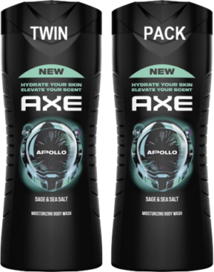 AXE BODY WASH APOLLO 2PK