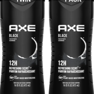 AXE BODY WASH - BLACK - 2PK