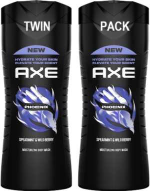 AXE BODY WASH PHOENIX 2PK