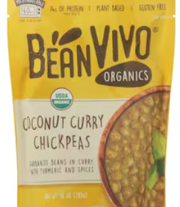 BEAN VIVO COCONUT CURRY CHICK PEAS