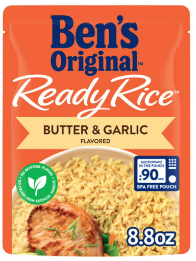 BEN'S ORIGINAL READY RICE BUTTER & GARLIC