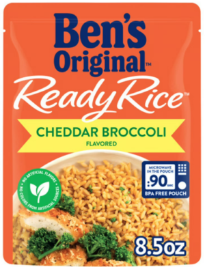 BEN'S ORIGINAL READY RICE CHEDDAR BROCCOLI