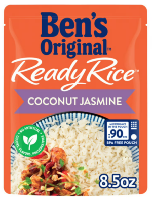 BEN'S ORIGINAL READY RICE COCONUT JASMINE 8.5oz
