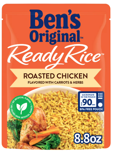 BEN'S ORIGINAL READY RICE ROASTED CHICKEN