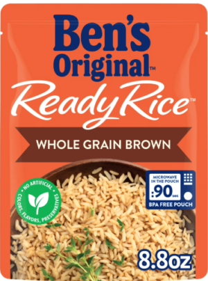 BEN'S ORIGINAL READY RICE - WHOLE GRAIN BROWN RICE
