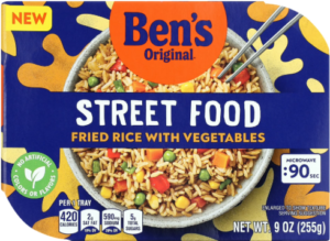 BEN'S ORIGINAL STREET FOOD FRIED RICE W. VEGETABLES