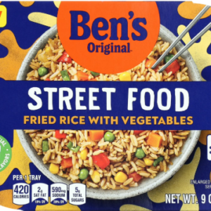 BEN'S ORIGINAL STREET FOOD FRIED RICE W. VEGETABLES