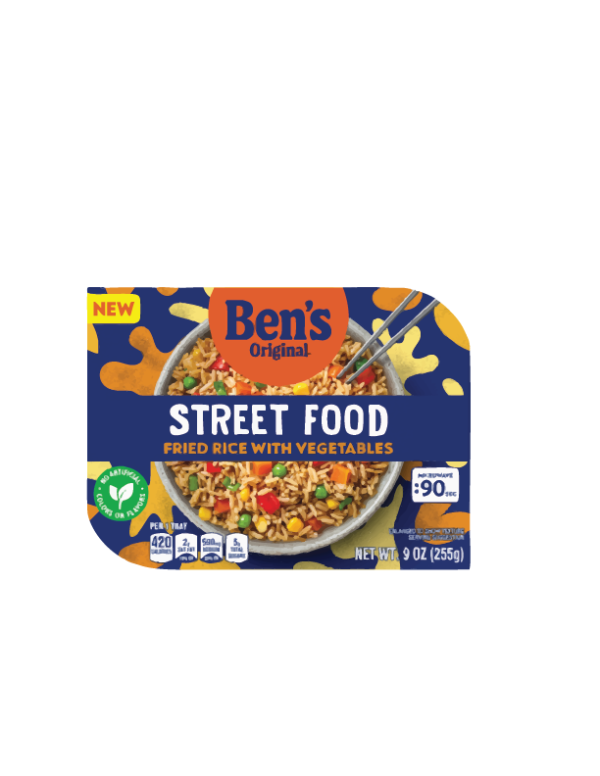 BEN'S ORIGINAL STREET FOOD FRIED RICE W. VEGETABLES 9oz @ .49 FOOD LION - TP BEN'S ORIGINAL STREET FOOD FRIED RICE W. VEGETABLES