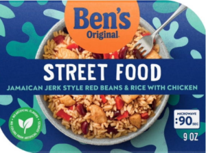 BEN'S ORIGINAL STREET FOOD JERK CHICKEN W. BEANS & RICE
