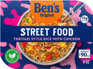 BEN'S ORIGINAL STREET FOOD TERIYAKI CHICKEN W. RICE