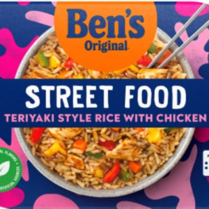 BEN'S ORIGINAL STREET FOOD TERIYAKI CHICKEN W. RICE
