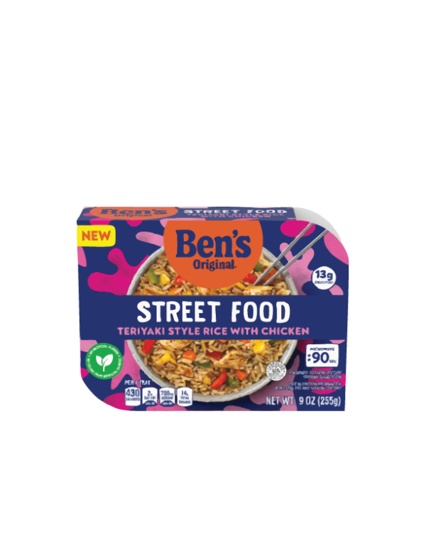 BEN'S ORIGINAL STREET FOOD TERIYAKI RICE W. CHICKEN 9oz @ .49 FOOD LION - TP BEN'S ORIGINAL STREET FOOD TERIYAKI CHICKEN W. RICE