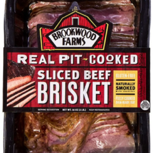 BROOKWOOD FARMS SLICED BEEF BRISKET 1lb