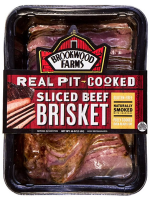 BROOKWOOD FARMS SLICED BEEF BRISKET 1lb