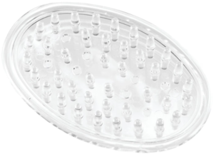 MS CLEAR SOAP DISH