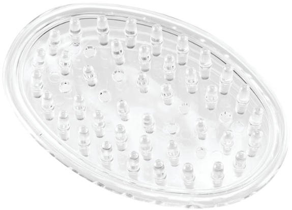 MS CLEAR SOAP DISH