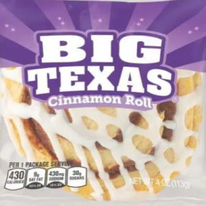 CLOVERHILL BIG TEXAS CINNAMON ROLL