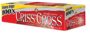 CRISS CROSS 200ct REGULAR 100mm SIZE CIGARETTE FILTER TUBES @ .82 SMOKERS OUTLET ONLINE - Copy CRISS CROSS 200ct REGULAR 100mm SIZE CIGARETTE FILTER TUBES