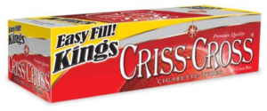 CRISS CROSS 200ct REGULAR KING SIZE CIGARETTE FILTER TUBES @ .40 SMOKERS OUTLET ONLINE CRISS CROSS 200ct REGULAR KING SIZE CIGARETTE FILTER TUBES