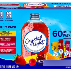 CRYSTAL LIGHT 60ct VARIETY PACK