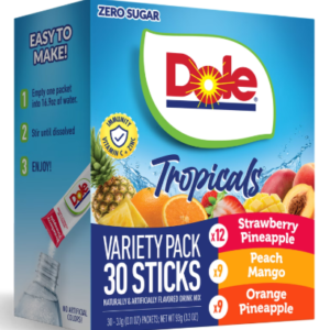 DOLE TROPICAL VARIETY PACK 30PK