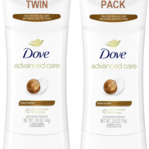 DOVE DEODORANT SHEA BUTTER 2PK