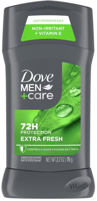 DOVE MEN+CARE ANTIPERSPIRANT DEODORANT - EXTRA FRESH SCENT