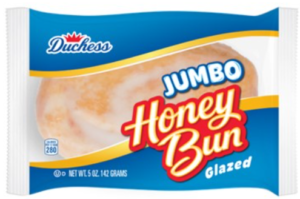 DUCHESS JUMBO GLAZED HONEY BUN