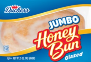 DUCHESS JUMBO GLAZED HONEY BUN