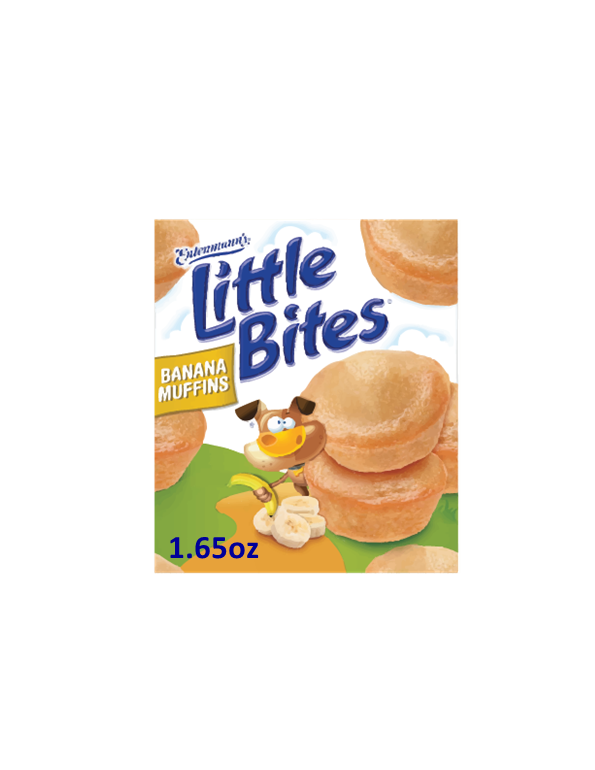 ENTENMANN'S LITTLE BITES BANANA MINI MUFFINS 1.65oz @ .75 5PK PUBLIX - TP ENTENMANN'S LITTLE BITES BANANA MUFFINS