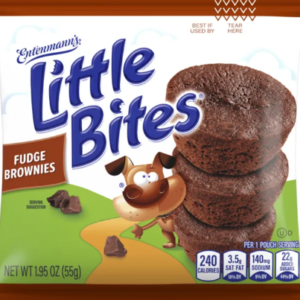 ENTENMANN'S LITTLE BITES FUDGE BROWNIES