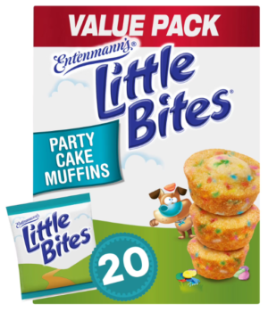 ENTENMANN'S LITTLE BITES PARTY CAKE MUFFINS 20PK