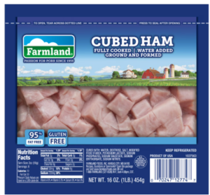 FARMLAND CUBED HAM 1lb