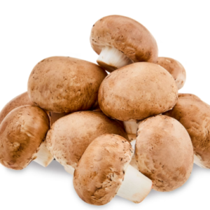 FRESH WHOLE BROWN MUSHROOMS $5 (8oz container)