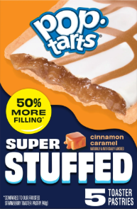 POP-TARTS SUPER STUFFED CINNAMON CARAMEL