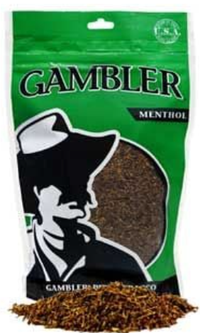 GAMBLER PIPE TOBACCO MENTHOL 6oz