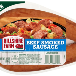 HILLSHIRE FARM BEEF SMOKED SAUSAGE