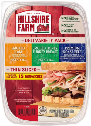 HILLSHIRE FARM DELI VARIETY PK 1.88lbs