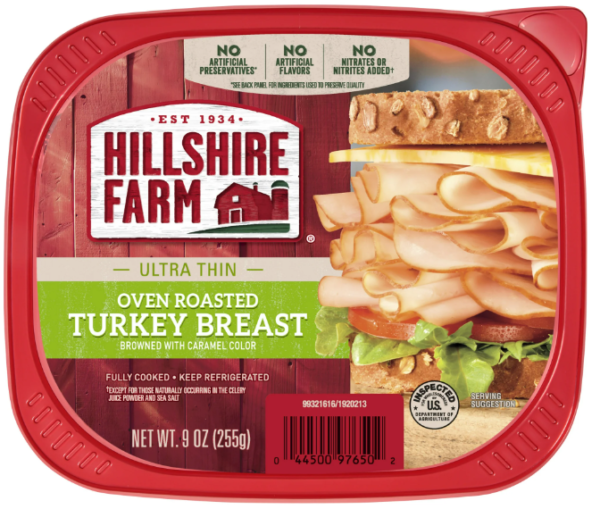 HILLSHIRE FARM OVEN ROASTED TURKEY BREAST