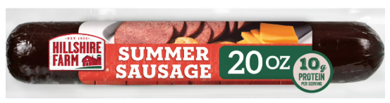 HILLSHIRE FARM SUMMER SAUSAGE 1.25lbs