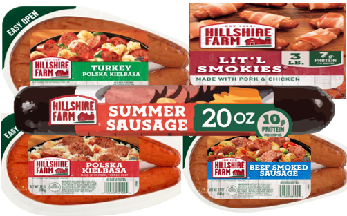HILLSHIRE FARM SAUSAGE MEDLEY BUNDLE 6.75lbs