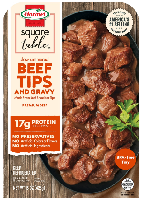 HORMEL BEEF TIPS & GRAVY