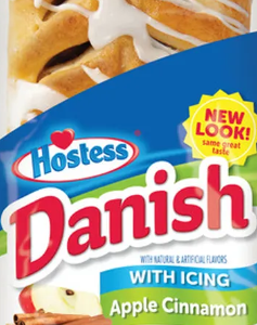 HOSTESS DANISH APPLE CINNAMON