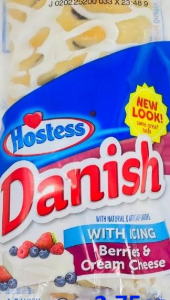 HOSTESS DANISH BERRIES & CREAM CHEESE
