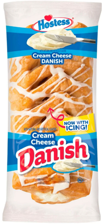 HOSTESS DANISH CREAM CHEESE
