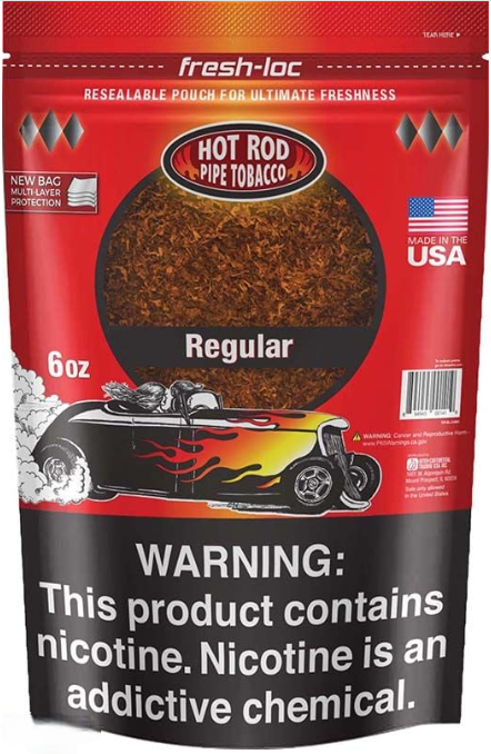 HOT ROD PIPE TOBACCO REGULAR 6oz