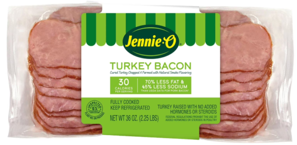 JENNIE-O TURKEY BACON 12oz - 3PKS - 2.25lbs