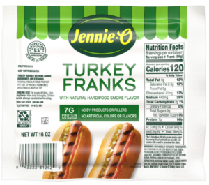 JENNIE-O TURKEY FRANKS 1lb