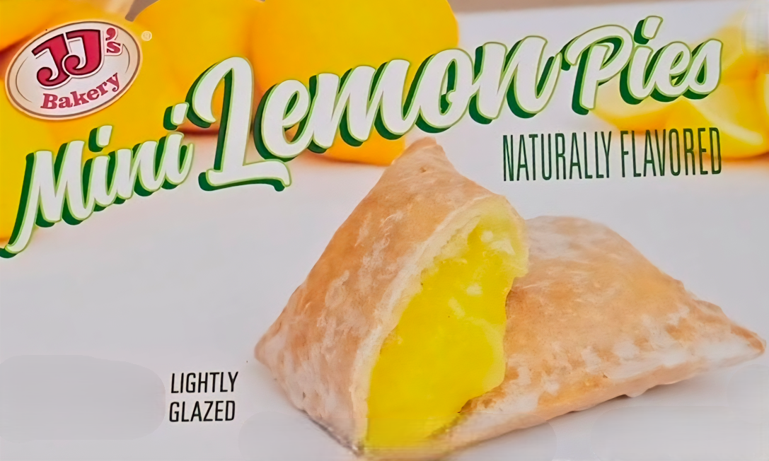 JJ'S BAKERY GLAZED MINI LEMON PIE